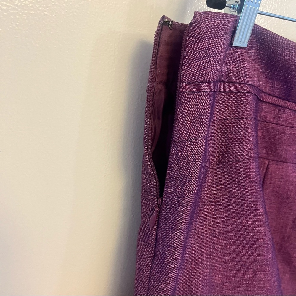 The Limited - Skirt - Purple - Size 14 - Picture 5 of 6